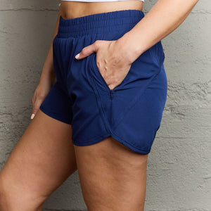 Zipper Pocket Detail Active Shorts