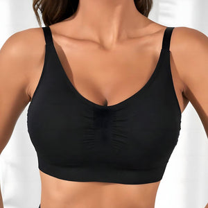 Scoop Neck Cropped Active Bra - A Better You