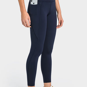 High Waist Ankle-Length Yoga Leggings with Pockets - A Better You