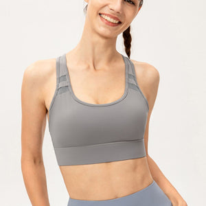 Scoop Neck Long Sports Bra - A Better You